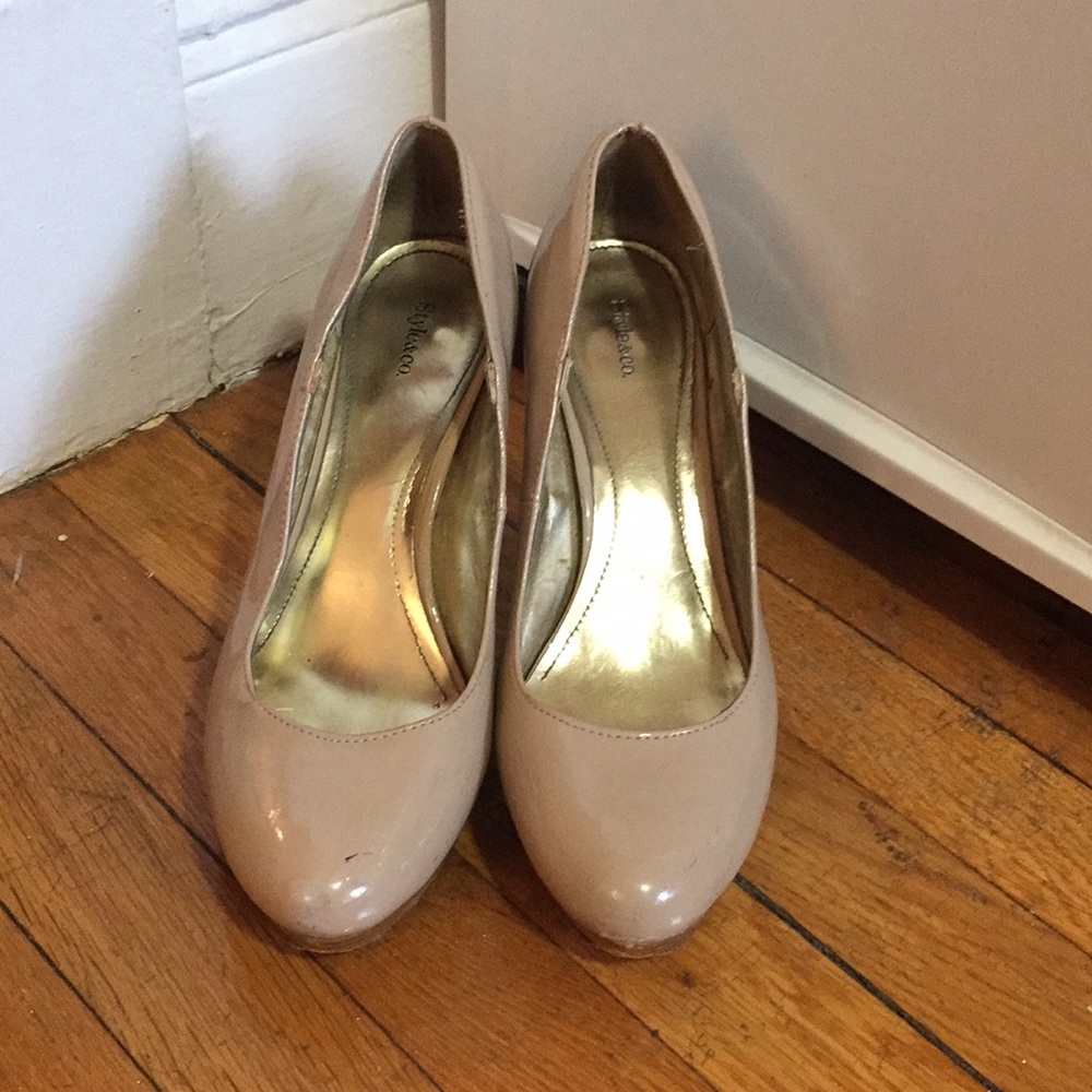 Nude heels
